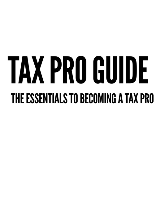 Tax Pro Guide